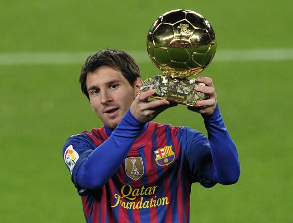 50 MÅL I LALIGA: Lionel Messi er den eneste spilleren i «den moderne æraen» som har scoret 50 mål i ligaen i én og samme sesong. Foto: AFP PHOTO/ JOSEP LAGO