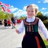 Norge i rødt hvitt og blått